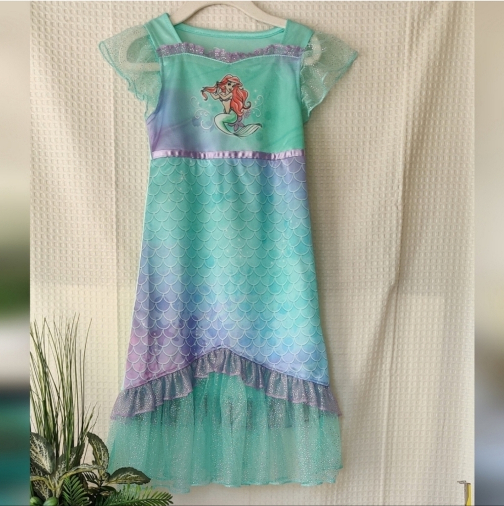 Disney Little Mermaid Ariel Fantasy Nightgown Size 4T